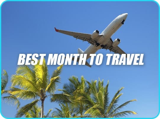 BEST MONTH TO TRAVEL