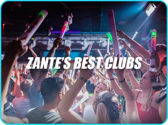 Zante's Best Clubs