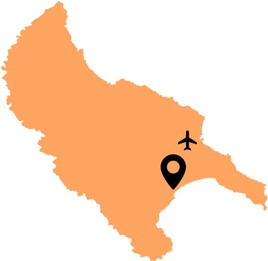 Where is the strip in Zante?